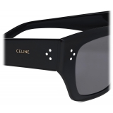 Céline - Black Frame 55 Sunglasses in Acetate - Black - Sunglasses - Céline Eyewear