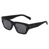 Céline - Black Frame 55 Sunglasses in Acetate - Black - Sunglasses - Céline Eyewear