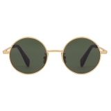 Céline - Celine Monochroms 02 Sunglasses in Acetate - Bright Yellow - Sunglasses - Céline Eyewear