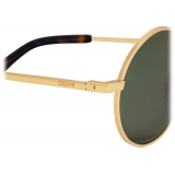 Céline - Celine Monochroms 02 Sunglasses in Acetate - Bright Yellow - Sunglasses - Céline Eyewear