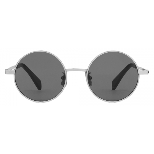 Céline - Metal Frame 26 Sunglasses in Metal - Silver Smoke - Sunglasses - Céline Eyewear