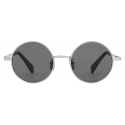 Céline - Metal Frame 26 Sunglasses in Metal - Silver Smoke - Sunglasses - Céline Eyewear