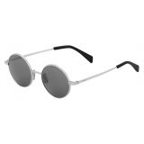 Céline - Metal Frame 26 Sunglasses in Metal - Silver Smoke - Sunglasses - Céline Eyewear