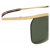 Céline - Metal Frame 27 Sunglasses in Metal - Gold Green - Sunglasses - Céline Eyewear