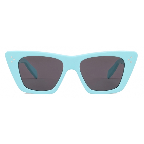 Céline - Cat Eye S187 Sunglasses in Acetate - Sky Blue - Sunglasses - Céline Eyewear