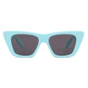 Céline - Cat Eye S187 Sunglasses in Acetate - Sky Blue - Sunglasses - Céline Eyewear