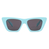 Céline - Cat Eye S187 Sunglasses in Acetate - Sky Blue - Sunglasses - Céline Eyewear