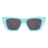 Céline - Cat Eye S187 Sunglasses in Acetate - Sky Blue - Sunglasses - Céline Eyewear