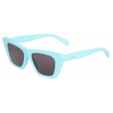 Céline - Cat Eye S187 Sunglasses in Acetate - Sky Blue - Sunglasses - Céline Eyewear