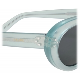 Céline - Cat Eye S193 Sunglasses in Acetate - Transparent Turquoise - Sunglasses - Céline Eyewear