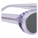 Céline - Cat Eye S286 Sunglasses in Acetate - Transparent Lavander - Sunglasses - Céline Eyewear