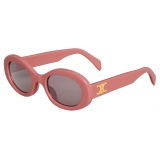 Céline - Occhiali da Sole Triomphe 01 in Acetato - Rosa Cipria - Occhiali da Sole - Céline Eyewear