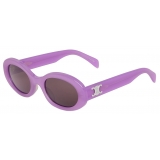 Céline - Occhiali da Sole Triomphe 01 in Acetato - Lavanda Latte - Occhiali da Sole - Céline Eyewear