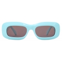 Céline - Occhiali da Sole Rettangolare S294 in Acetato - Azzurro Cielo - Occhiali da Sole - Céline Eyewear