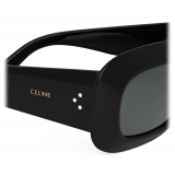 Céline - Rectangular S294 Sunglasses in Acetate - Black - Sunglasses - Céline Eyewear