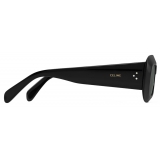 Céline - Rectangular S294 Sunglasses in Acetate - Black - Sunglasses - Céline Eyewear