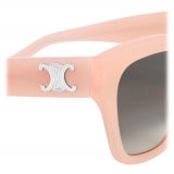 Céline - Occhiali da Sole Triomphe 09 in Acetato - Nude - Occhiali da Sole - Céline Eyewear