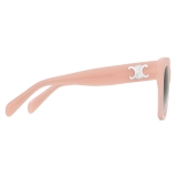 Céline - Occhiali da Sole Triomphe 09 in Acetato - Nude - Occhiali da Sole - Céline Eyewear