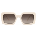 Céline - Triomphe 13 Sunglasses in Acetate - Ivory - Sunglasses - Céline Eyewear