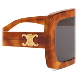 Céline - Occhiali da Sole Triomphe 13 in Acetato - Avana Biondo - Occhiali da Sole - Céline Eyewear