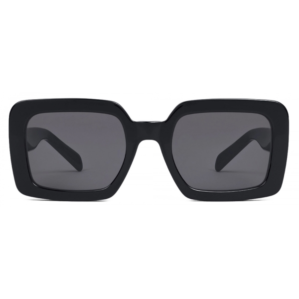 Céline - Triomphe 13 Sunglasses in Acetate - Black - Sunglasses - Céline Eyewear