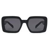 Céline - Triomphe 13 Sunglasses in Acetate - Black - Sunglasses - Céline Eyewear