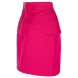 Balmain - Skirt - Fuchsia - Balmain Exclusive Luxury Collection