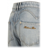 Balmain - Jeans in Denim - Blu - Balmain Exclusive Luxury Collection