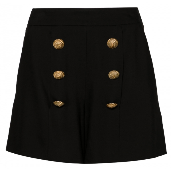 Balmain - Crepe Shorts - Black - Balmain Exclusive Luxury Collection