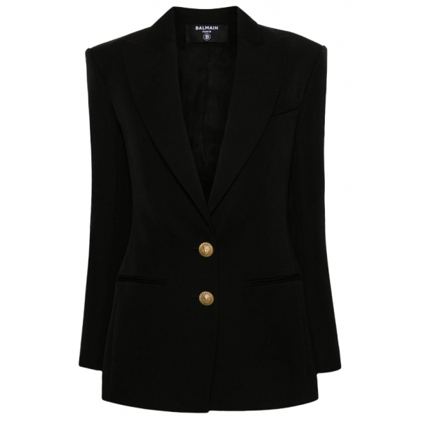 Balmain - Fitted Jacket - Black - Balmain Exclusive Luxury Collection