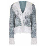 Balmain - Jacket - Blue White - Balmain Exclusive Luxury Collection