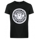 Balmain - T-Shirt - Black White - Balmain Exclusive Luxury Collection