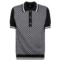 Balmain - Jacquard Polo Shirt - Black - Balmain Exclusive Luxury Collection