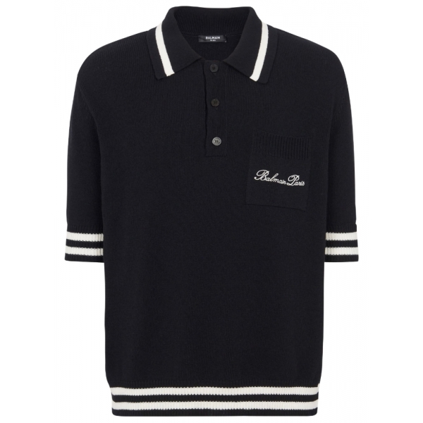 Balmain - Polo Shirt - Black - Balmain Exclusive Luxury Collection