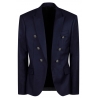 Balmain - Embossed Buttons Blazer - Blue - Balmain Exclusive Luxury Collection