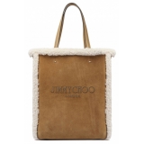 Jimmy Choo - Borsa Tote Lenny - Naturale - Jimmy Choo Exclusive Luxury Collection