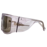 The Attico - Andre Oversized Sunglasses in Smoke - Sunglasses - Official - The Attico Eyewear by Linda Farrow