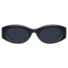 The Attico - Occhiali da Sole Berta Oval in Nero - Occhiali da Sole - Official - The Attico Eyewear by Linda Farrow