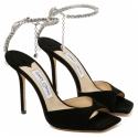 Jimmy Choo - Saeda Sandals - Black - Jimmy Choo Exclusive Luxury Collection