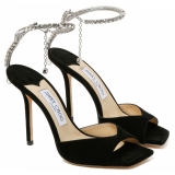 Jimmy Choo - Saeda Sandals - Black - Jimmy Choo Exclusive Luxury Collection