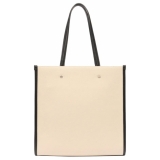 Jimmy Choo - Borsa Tote N/S - Beige Nero - Jimmy Choo Exclusive Luxury Collection