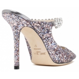 Jimmy Choo - Mules Bing 100 - Argento Multicolore - Jimmy Choo Exclusive Luxury Collection