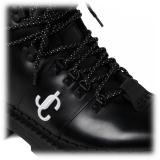 Jimmy Choo - Marlow Hiking Boots - Black White - Jimmy Choo Exclusive Luxury Collection