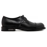 Jimmy Choo - Calf Leather Ray Derby Shoes - Black - Jimmy Choo Exclusive Luxury Collection