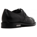 Jimmy Choo - Calf Leather Ray Derby Shoes - Black - Jimmy Choo Exclusive Luxury Collection