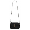 Yves Saint Laurent - Camera Bag Lou in Pelle Trapuntata - Nero - Saint Laurent Exclusive Collection