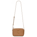 Yves Saint Laurent - Lou Camera Bag in Quilted Leather - Cinnamon - Saint Laurent Exclusive Collection