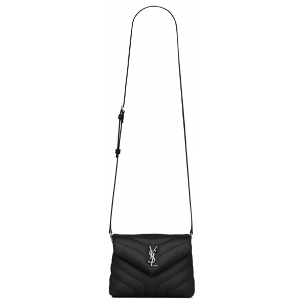 Yves Saint Laurent - Toy Loulou in Quilted Leather - Black - Saint Laurent Exclusive Collection