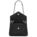 Yves Saint Laurent - Loulou Small in Pelle Trapuntata - Nero - Saint Laurent Exclusive Collection