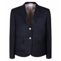 Thom Browne - Navy Blue Single Breasted Blazer - Blue Navy - Thom Browne Exclusive Luxury Collection